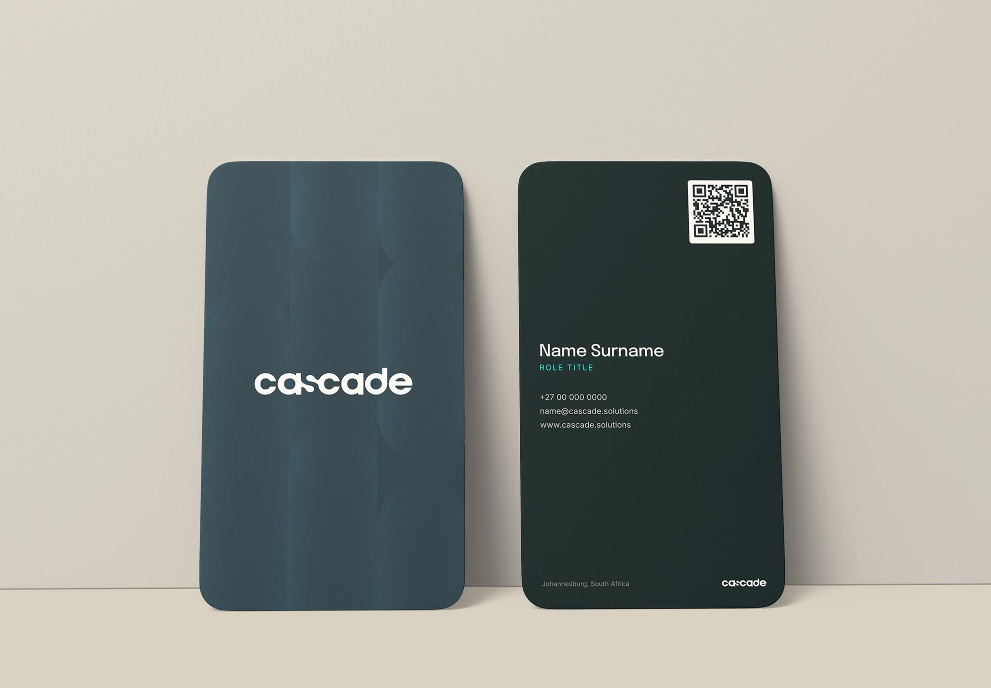 Cascade business cards