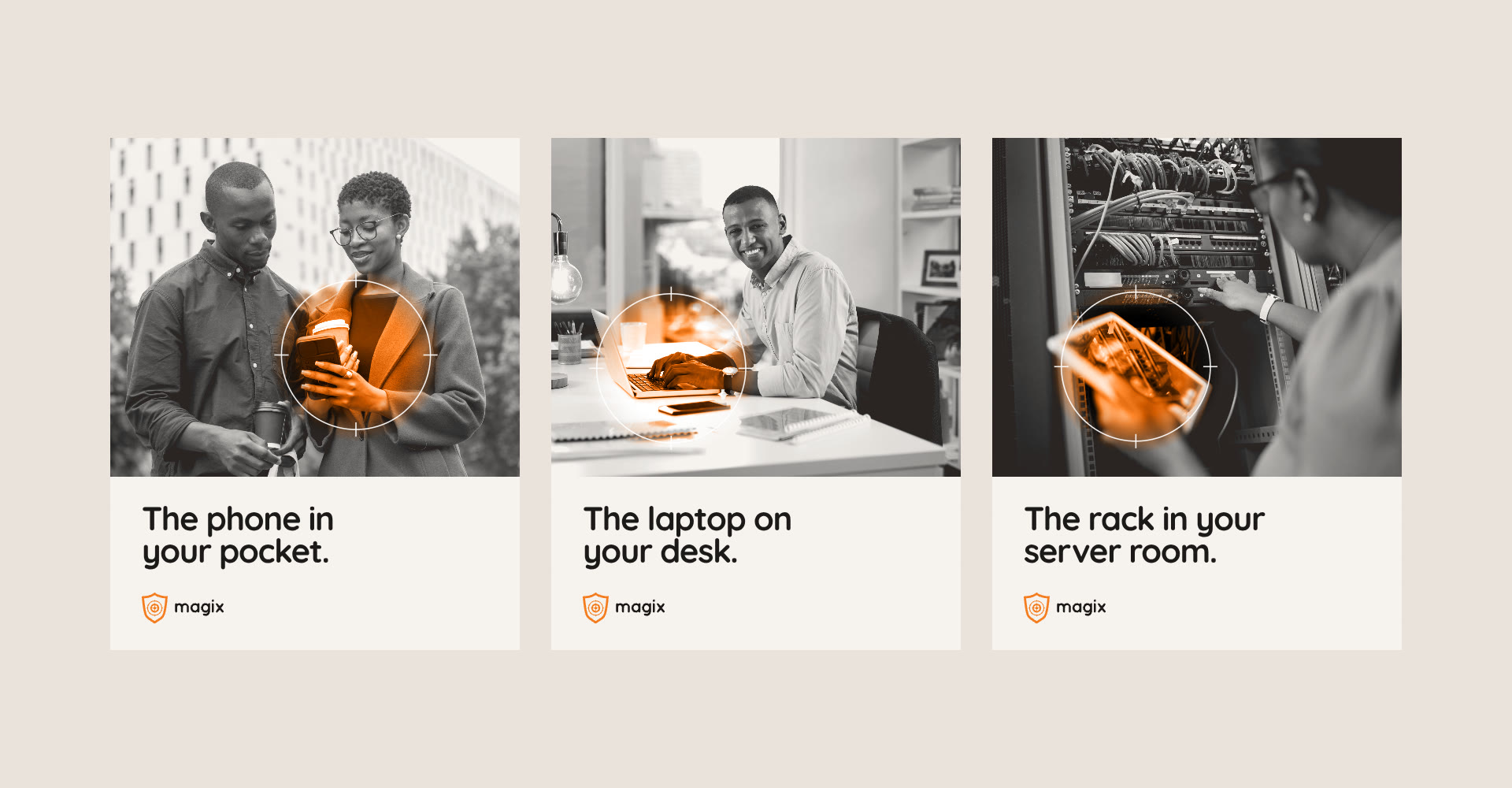 Social posts: the phone in your pocket, the laptop on your desk, the rack in your server room