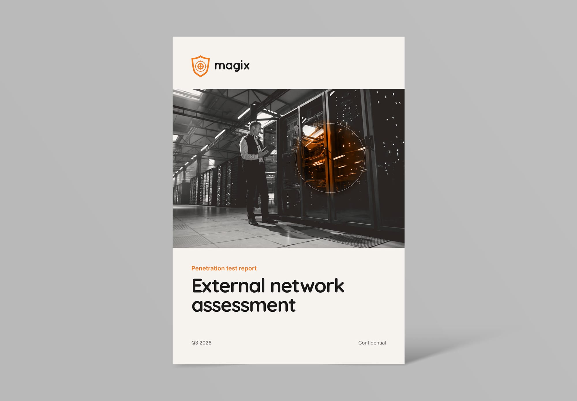 Penetration test report cover