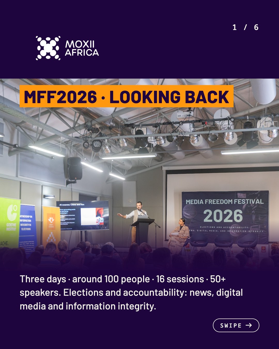 Media Freedom Festival looking back: three days, 16 sessions, 50+ speakers