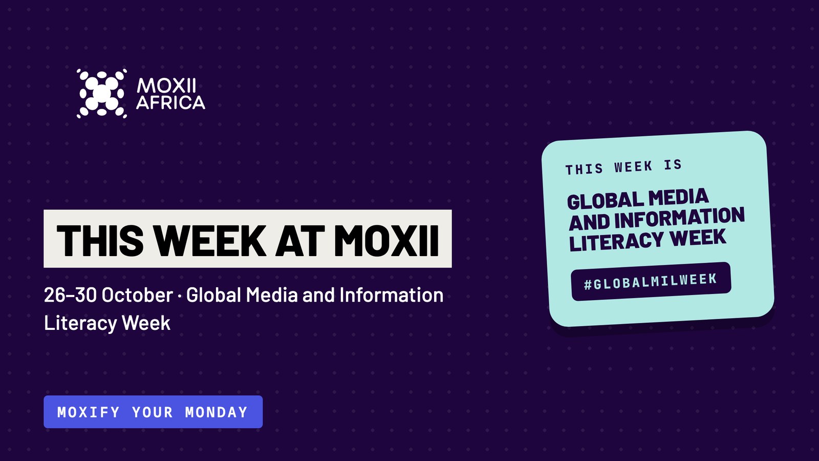 Moxify Your Monday on X